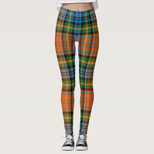 Murray Clan Kariert Scotland Tartan Leggings (Vorderseite)