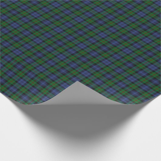 Murray Clan Tartan Geschenkpapier (Ecke)