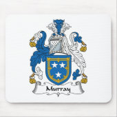 Murray-Familienwappen Mousepad (Vorne)