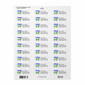 Murray Gray NMGR-Adressetikett (Vorne)