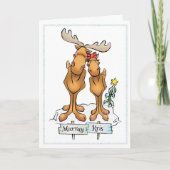 Murray Kris Moose Holiday Spaß Card Karte (Vorderseite)
