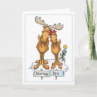 Murray Kris Moose Holiday Spaß Card Karte