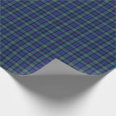 Murray Modern Clan Tartan Geschenkpapier (Ecke)