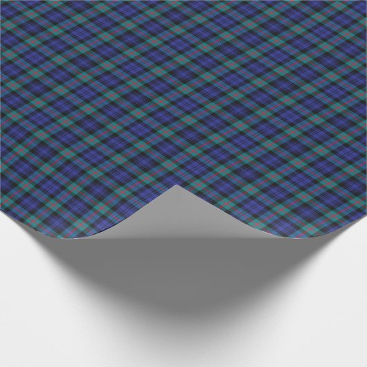 Murray Modern Clan Tartan Geschenkpapier (Ecke)