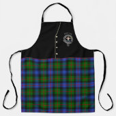 Murray of Atholl Clan Abzeichen & Tartan Kilt Schü Schürze (Vorderseite)