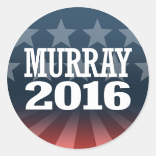 Murray - Patty Murray 2016 Runder Aufkleber
