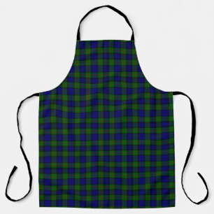 Murray tartan Blau kariert Schürze