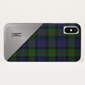 Murray Tartan Kariertes iPhone X Case (Rückseite (Horizontal))
