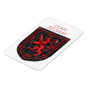 Murray Tartan Scottish Kariert Lion Rampant Magnet (Linke Seite)