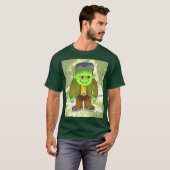 Murray the Monster on Green T-Shirt (Vorne ganz)