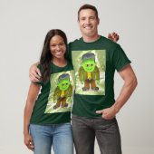 Murray the Monster on Green T-Shirt (Unisex)