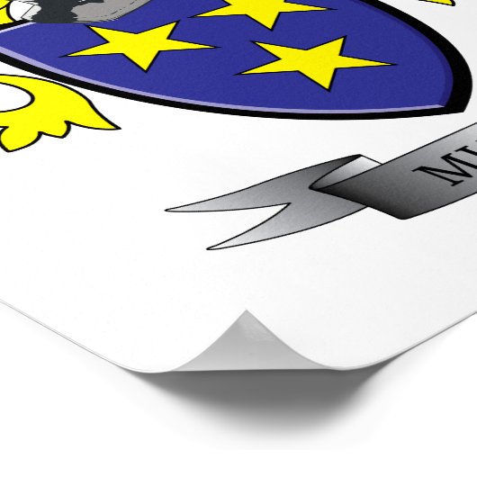 Murray-Wappen Poster (Ecke)