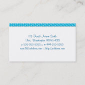 Murray Waves Visitenkarte (Rückseite)