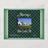 Murray's Blair Castle Ale Postkarte (Vorderseite)