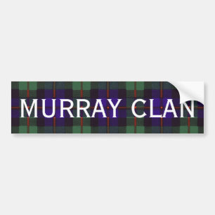 MurrayScottishTartan Autoaufkleber