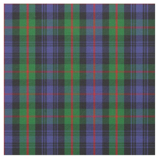 Murraytartan-Druck Stoff (Nahaufnahme)