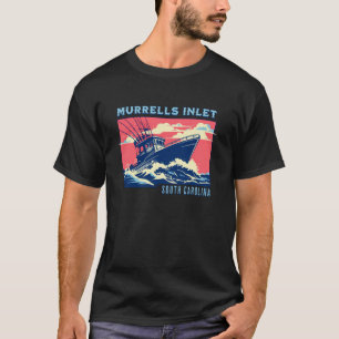Murrells Inlet SC Sportfish Yacht Deep Sea Salt T-Shirt