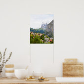 Murren in der Schweiz Poster (Küche)