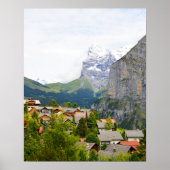 Murren in der Schweiz Poster (Vorne)