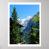 Murren in der Schweiz Poster (Vorne)