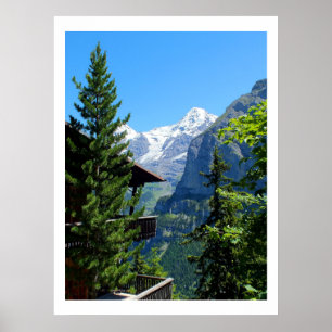 Murren in der Schweiz Poster