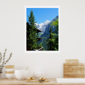Murren in der Schweiz Poster (Küche)