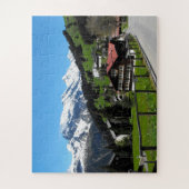 Murren in der Schweiz Puzzle (Vertikal)