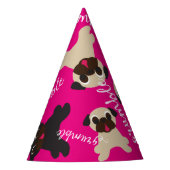 Murren-Murren-Kitz und schwarzes Partyhütchen (Vorderseite)