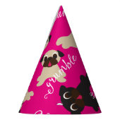 Murren-Murren-Kitz und schwarzes Partyhütchen (Links)