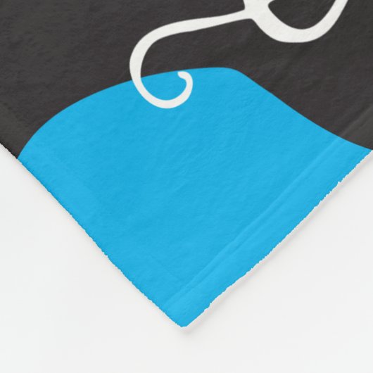 Murren, Murren-Mops-Fleecethrow-Decke Fleecedecke (Ecke)