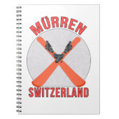 Mürren, Schweiz Notizblock (Vorderseite)