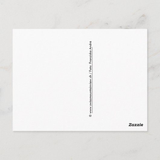 Mürren, Schweiz - Schweiz Postkarte (Rückseite)