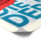 Mürren Switzerland Racing Days Vintage Ski Poster (Ecke)