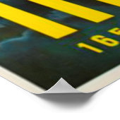 Murren Switzerland Vintage Travel Poster (Ecke)