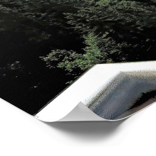 Murren Village Poster (Ecke)