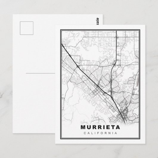 Murrieta Karte (Vorne/Hinten)