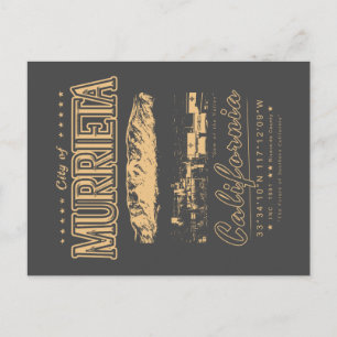 MURRIETA RIVERSIDE KALIFORNIEN - BERG PALOMAR POSTKARTE