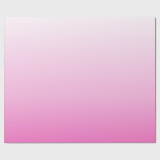 Mürrisch-chische Monogramme Rosa-Omermagenta Geschenkpapier (Flach)