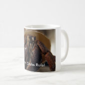 mürrisch, Einsiedlerkrebs-Regel! Kaffeetasse (VorderseiteRechts)