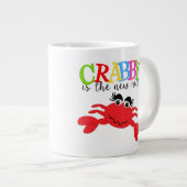 Mürrisch - Jumbo-Tasse (Vorderseite Rechts)