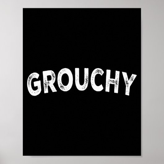 Mürrisch  poster (Vorne)