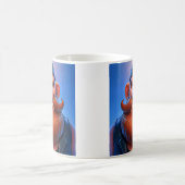 Mürrische Biker-Kunst Kaffeetasse (Mittel)