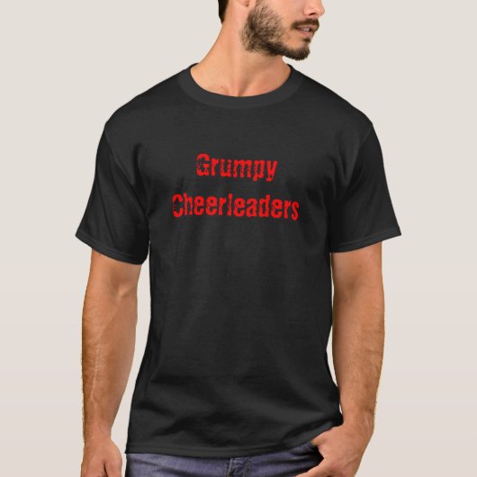 Mürrische Cheerleadern T-Shirt (Vorderseite)