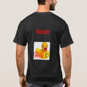 Mürrische Cheerleadern T-Shirt (Rückseite)