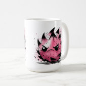 Mürrische Drachenfrucht Kaffeetasse (VorderseiteRechts)