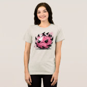 Mürrische Drachenfrucht Tri-Blend Shirt (Vorderseite voll)