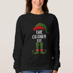 Mürrische Elf-Familien-Matching-Gruppe Weihnachten Sweatshirt
