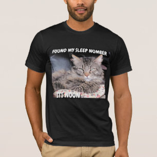 Mürrische Engels-Schlaf-Zahl ist Mittag T-Shirt