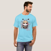 Mürrische Honigbiene T-Shirt (Vorne ganz)