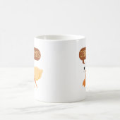 Mürrische Hosen lustig Kaffeetasse (Mittel)